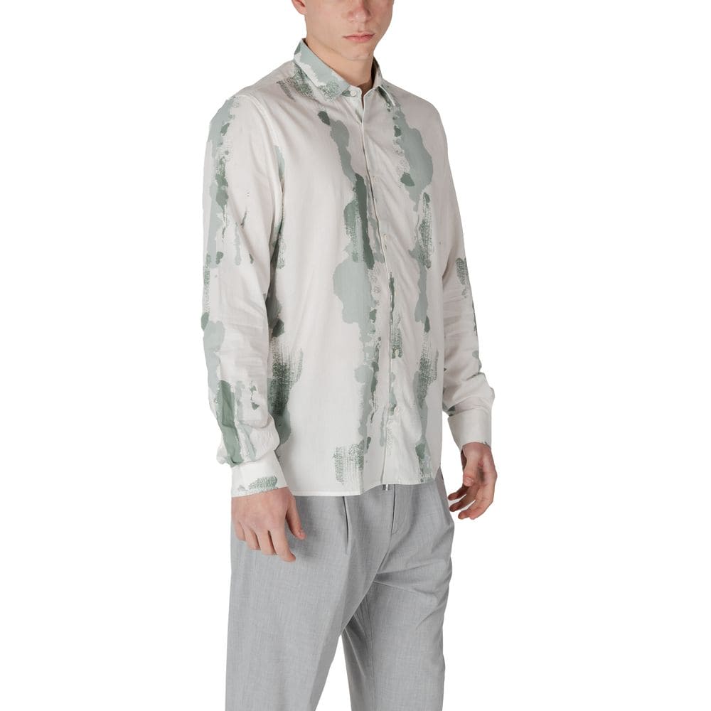 Antony Morato Green Viscose Shirt