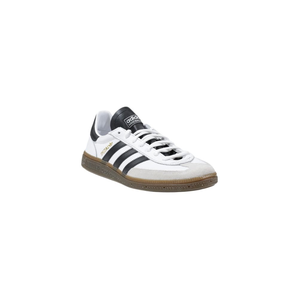 Adidas Originals Black And White Leather Athletic Sneakers