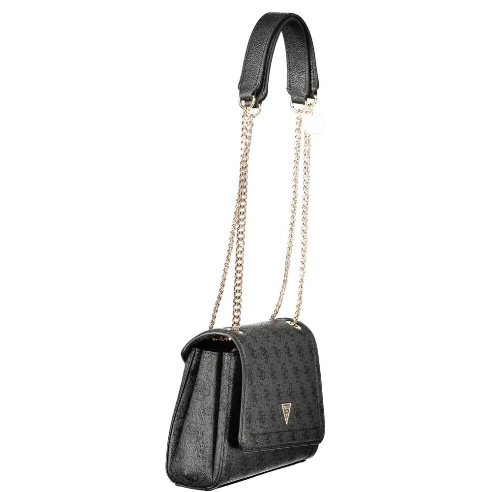 Guess Jeans Black Polyurethane Women Handbag