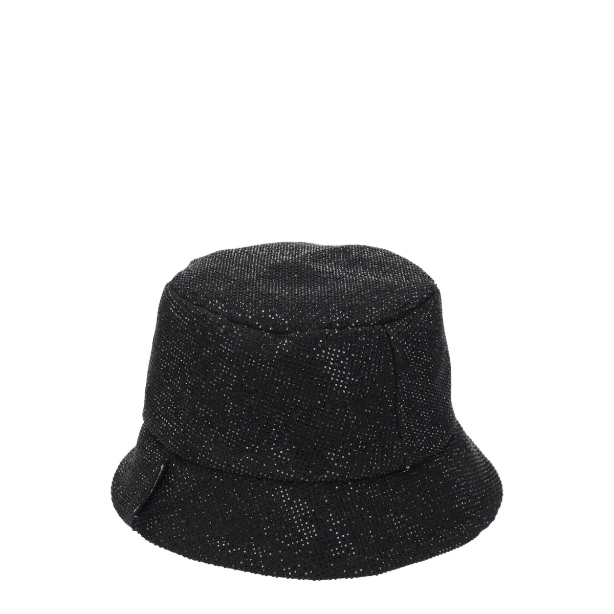 Palm Angels Black Cotton Bucket Hat