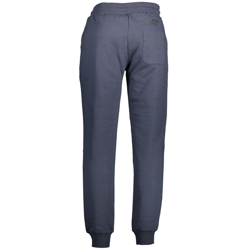 Cavalli Class Blu Cotton Men's Trackpant
