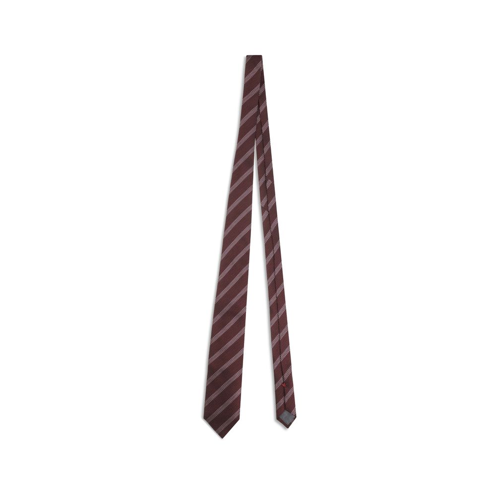 Brunello Cucinelli Multicolor Silk Tie