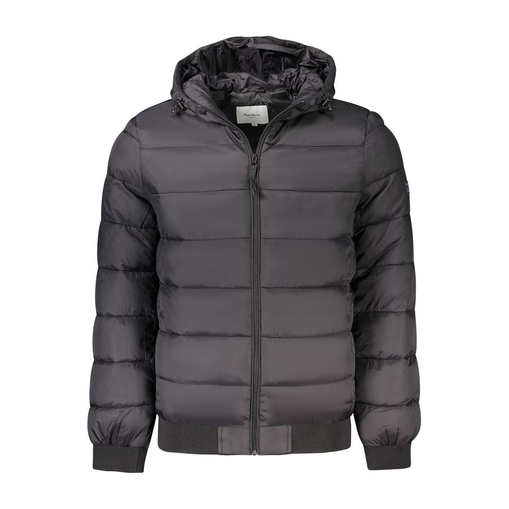 Pepe Jeans Black Polyamide Jackets & Coat