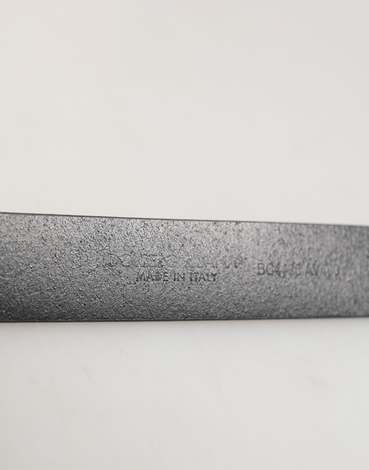 Dolce & Gabbana Brown Leather Classic Metal Logo Buckle Belt