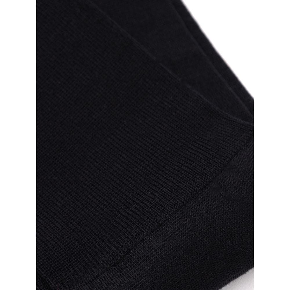 ZEGNA Black Wool Socks
