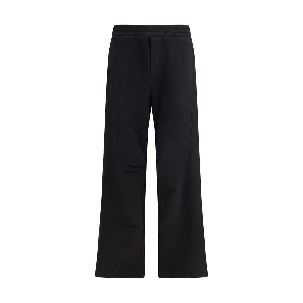 Dolce & Gabbana Black Cotton Casual Pants