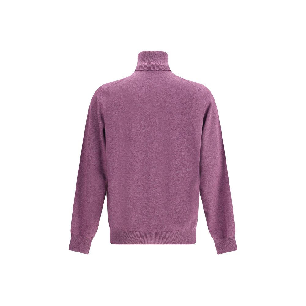 Brunello Cucinelli Purple Cashmere Cashmere Sweater