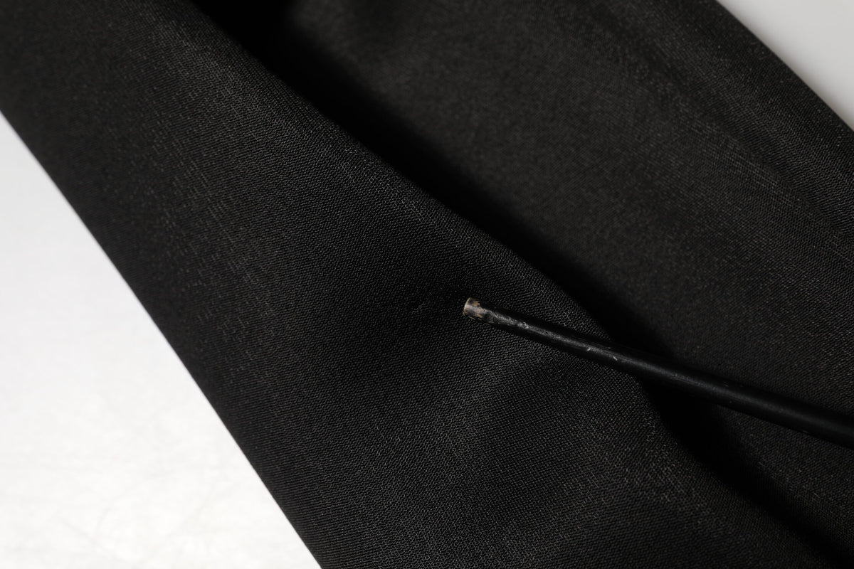 Dolce & Gabbana Black Necklace Crystal DG Logo Sweatshirt Sweater