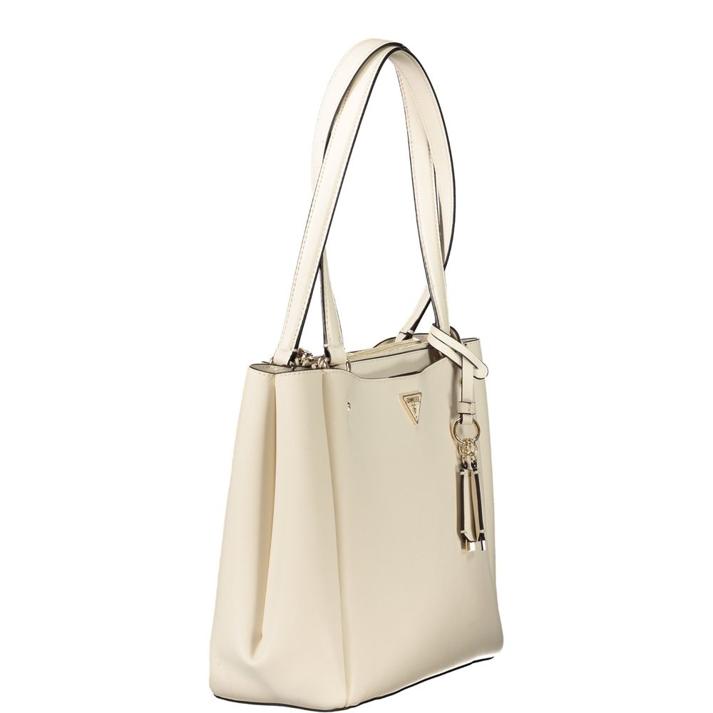 Guess Jeans Bianco Polyurethane Women Handbag