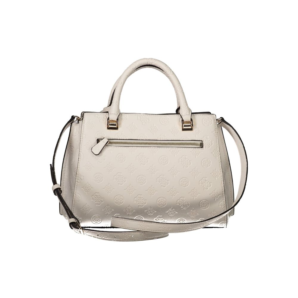 Guess Jeans Bianco Polyurethane Women Handbag