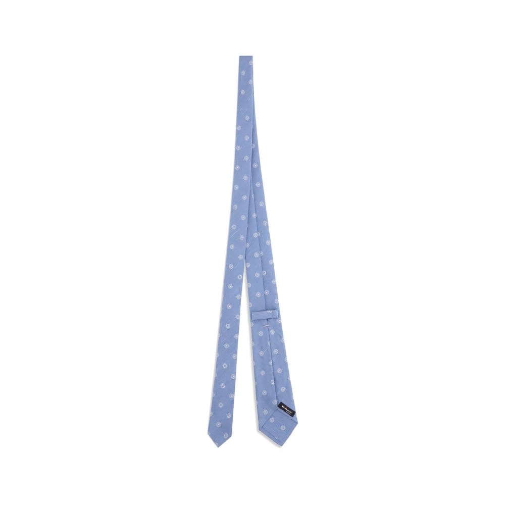Kiton Light Blue Silk Tie