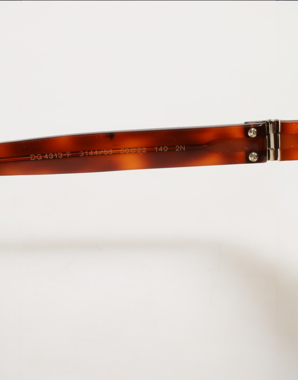 Dolce & Gabbana DG4313F Brown Tortoiseshell Pilot Frame Shades Sunglasses