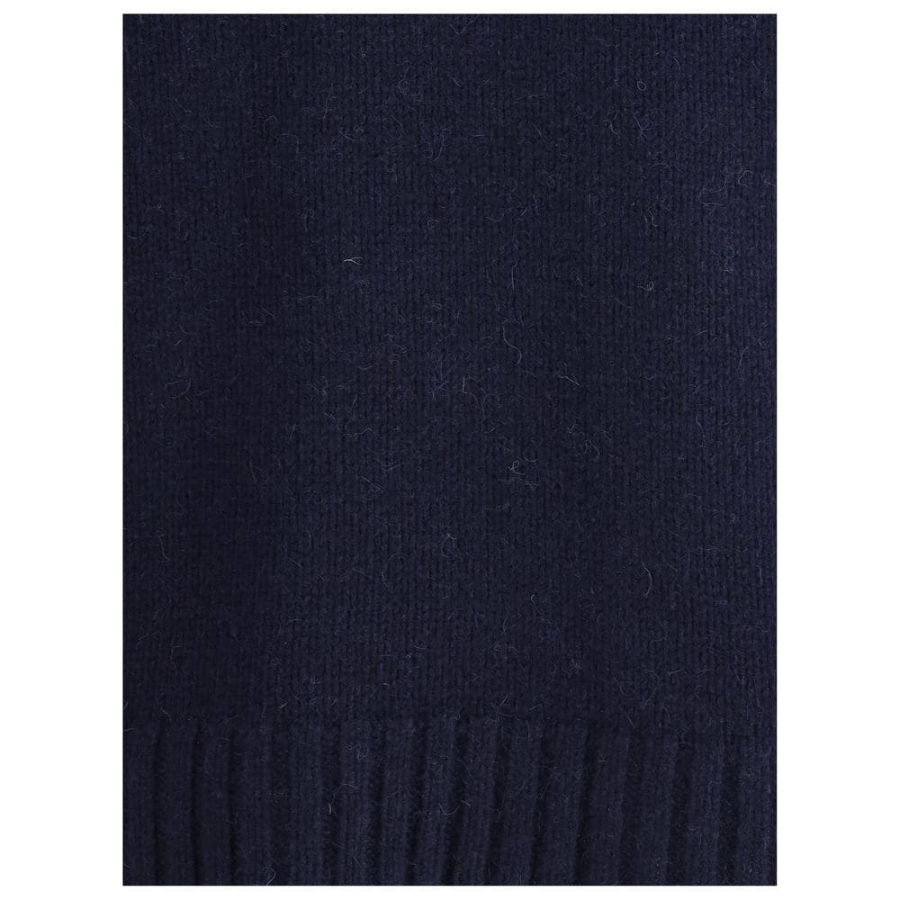 Aragona Cashmere Blue Merino Wool Sweatshirt