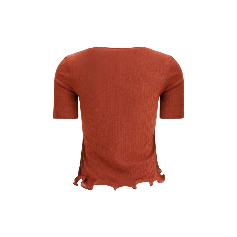 Fendi Multicolor Fleece Wool Top