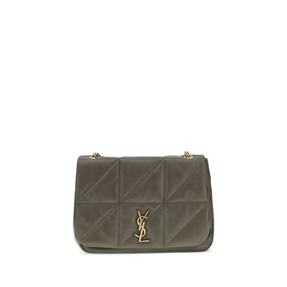 Saint Laurent Bicolor Calf Leather Bos Taurus Shoulder Bag