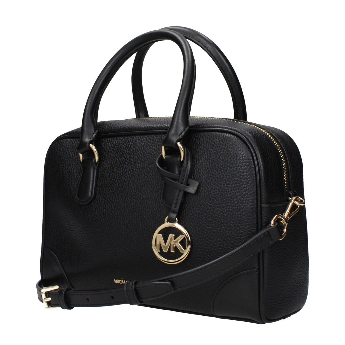 Michael Kors Black Leather Handbag