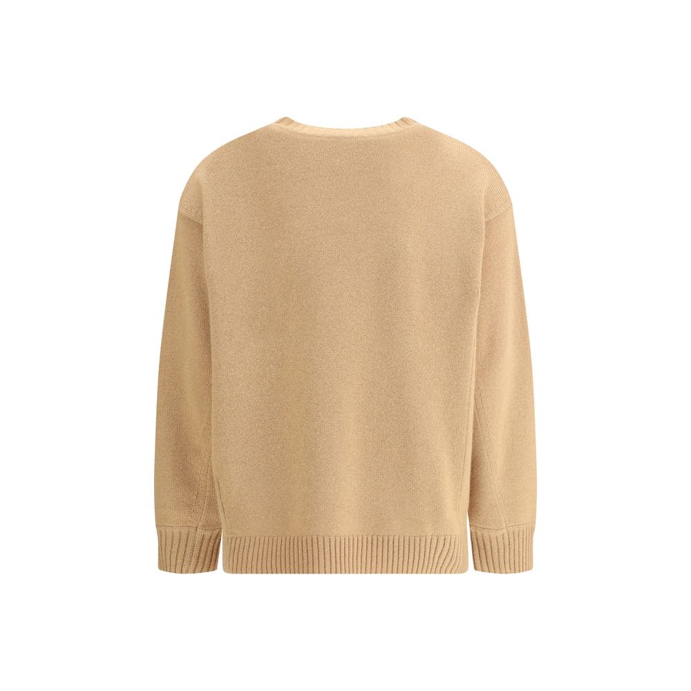 Max Mara Beige Wool Sweatshirt
