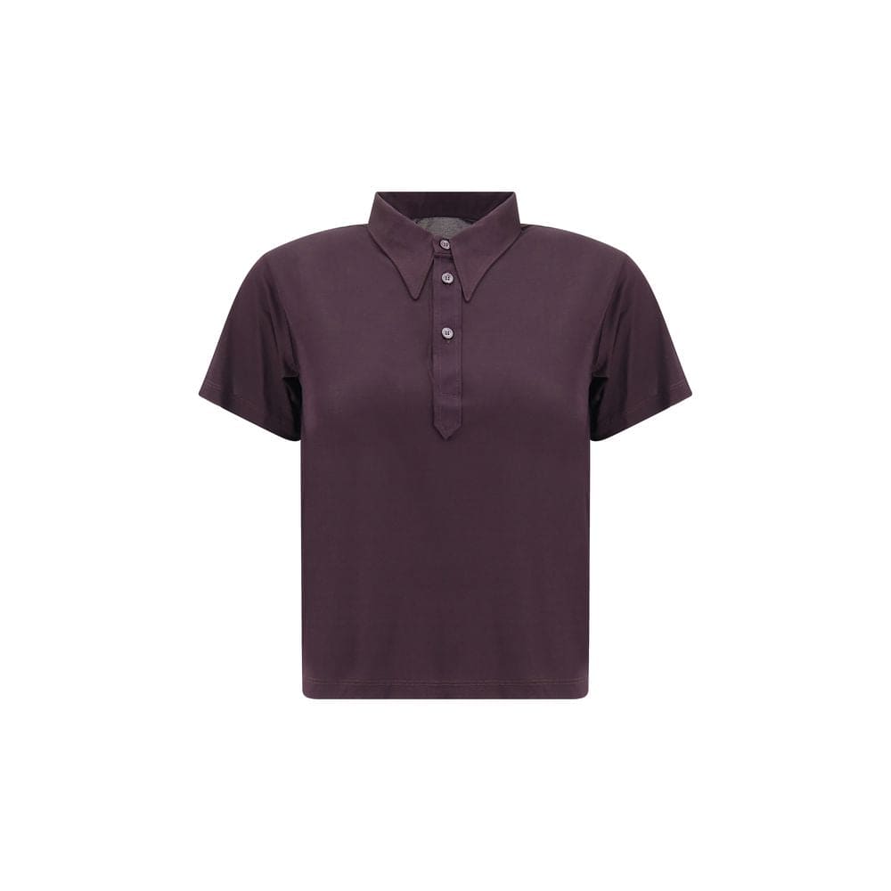 Margiela Multicolor Viscose Polo Shirt