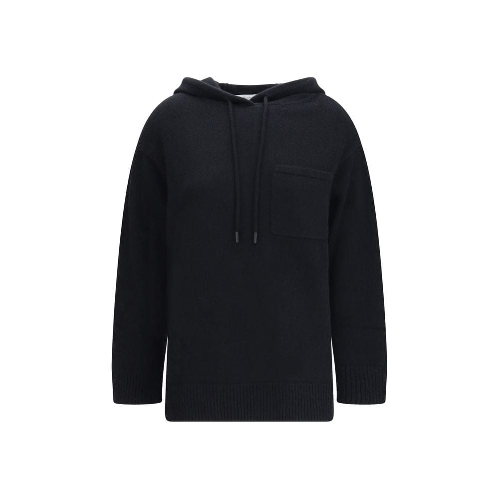 Max Mara Black Wool Hoodie