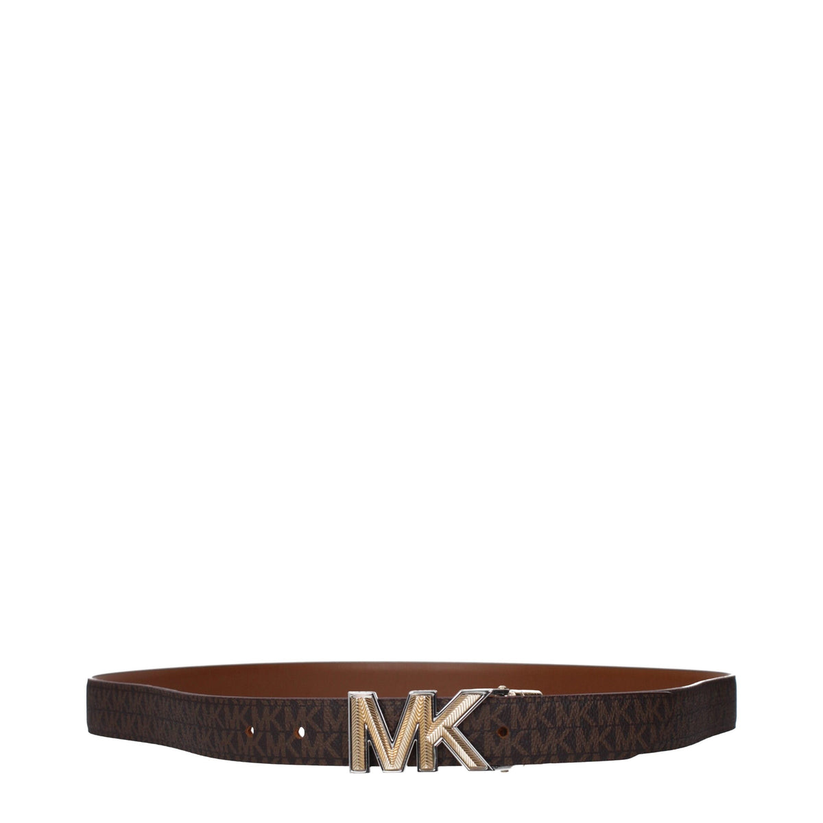 Michael Kors Brown Fabric Belt