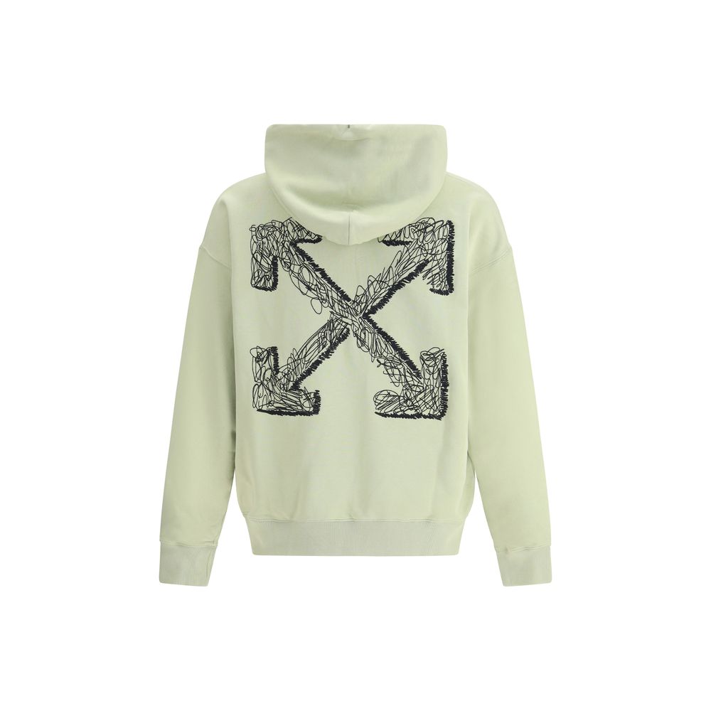Off-White Bicolor Cotton Sweatshirt