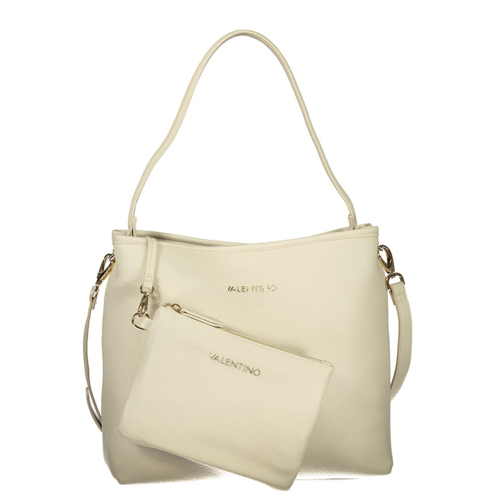 Valentino Beige Polyethylene Handbag