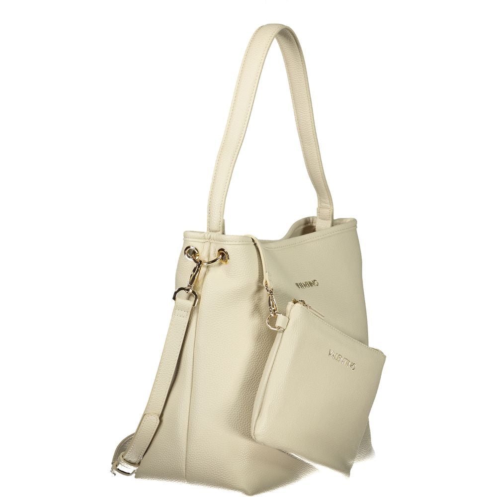 Valentino Beige Polyethylene Handbag