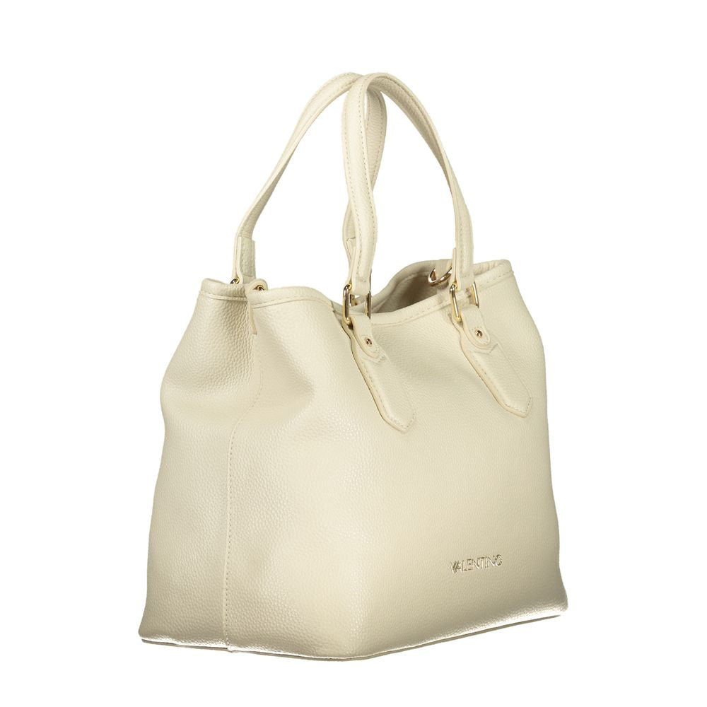 Valentino Beige Polyethylene Handbag