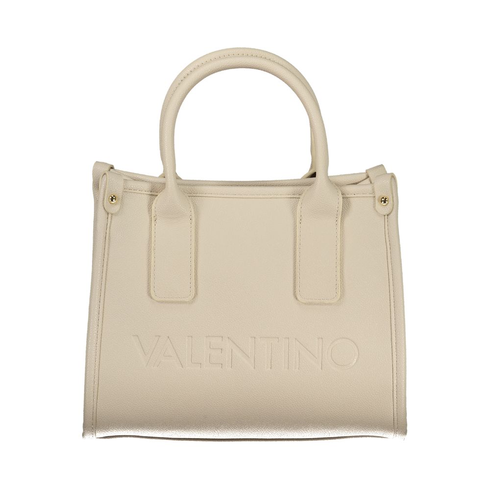 Valentino Beige Polyethylene Handbag