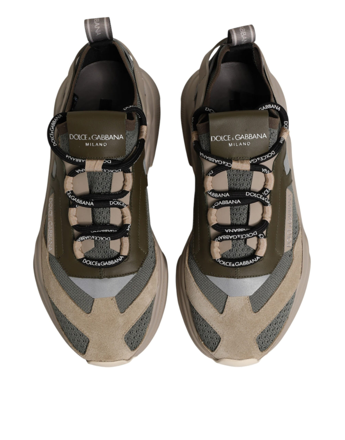 Dolce & Gabbana Multicolor Daymaster Low Top Sneakers Shoes