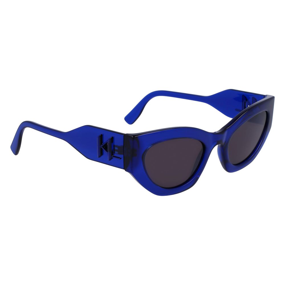 Karl Lagerfeld Blue Injected Sunglasses