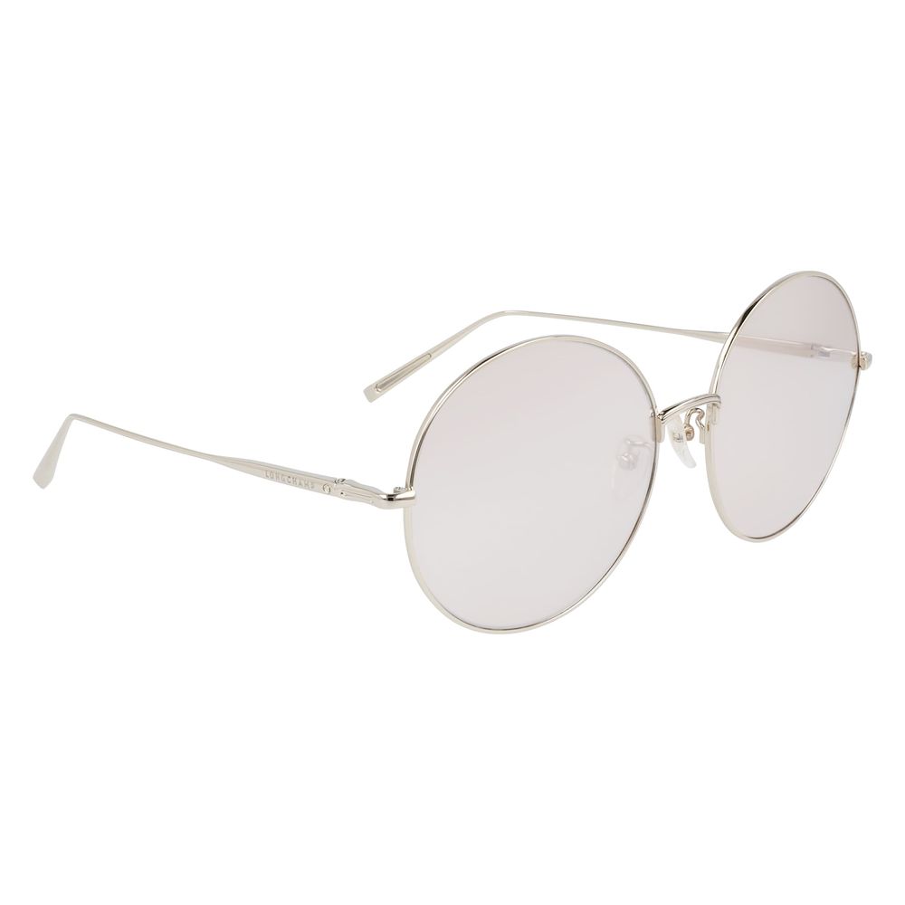 Longchamp Gold Metal Sunglasses