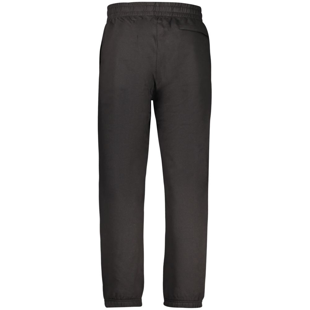 Calvin Klein Black Cotton Men's Track Pant