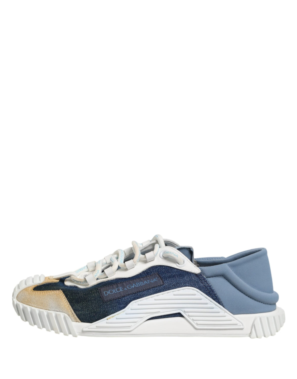 Dolce & Gabbana Multicolor Lace Up Low Top NS1 Sneakers Shoes