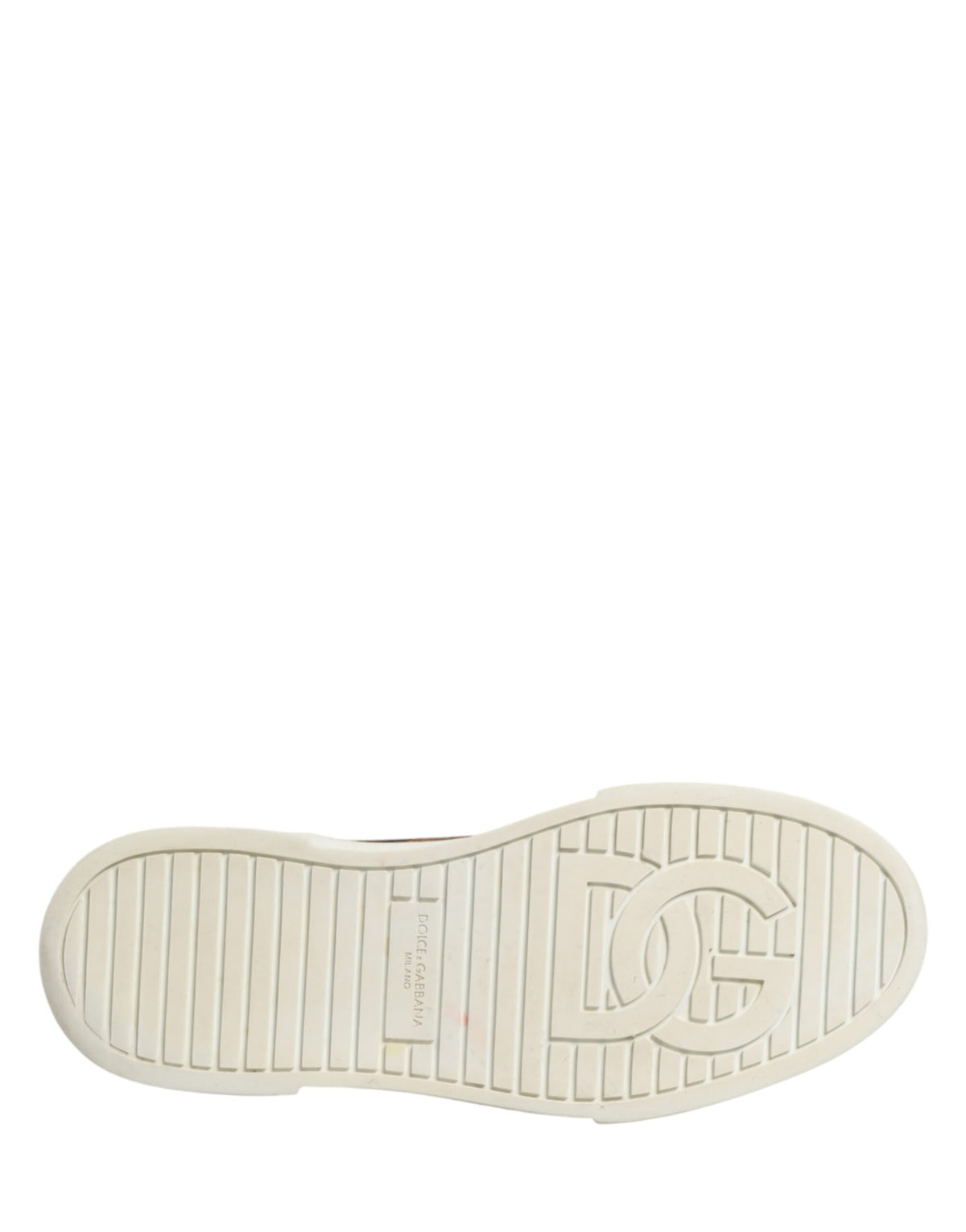 Dolce & Gabbana Brown Leopard Cotton High Top Sneakers  Shoes