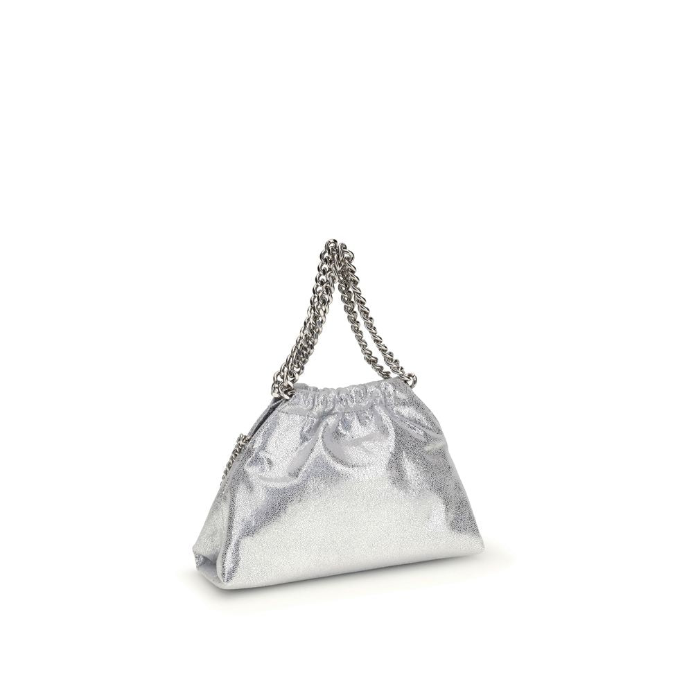 Stella McCartney Silver Polyester Shoulder Bag