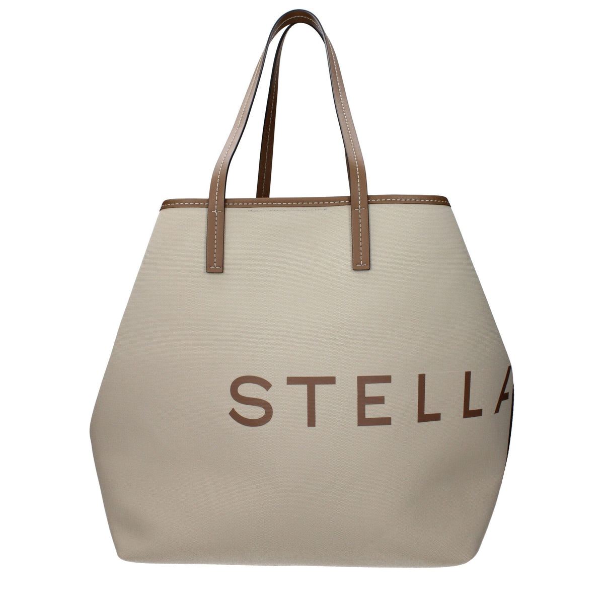 Stella McCartney Beige Fabric Shoulder Bag