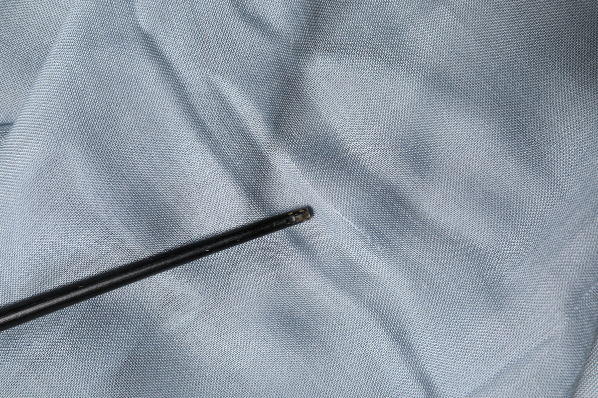 Dolce & Gabbana Light Blue Cashmere Knit Neck Wrap Scarf