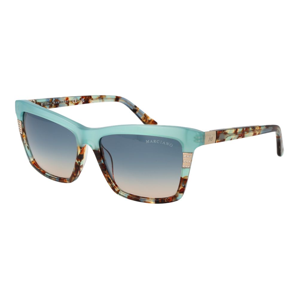 Marciano by Guess Turquoise Acetate Sunglasses
