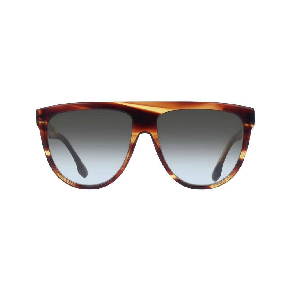 Victoria Beckham Brown Acetate Sunglasses