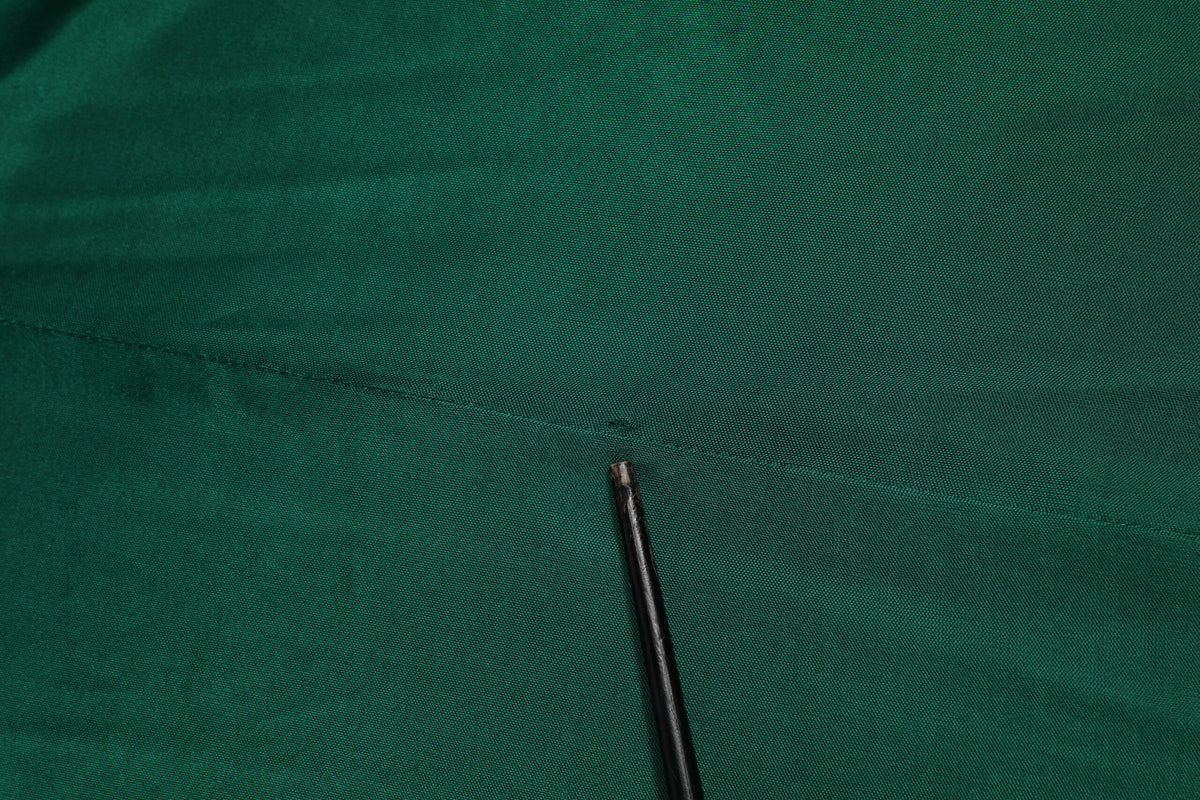 Dolce & Gabbana Dark Green High Waist Midi Skirt Pencil Cut Pleated