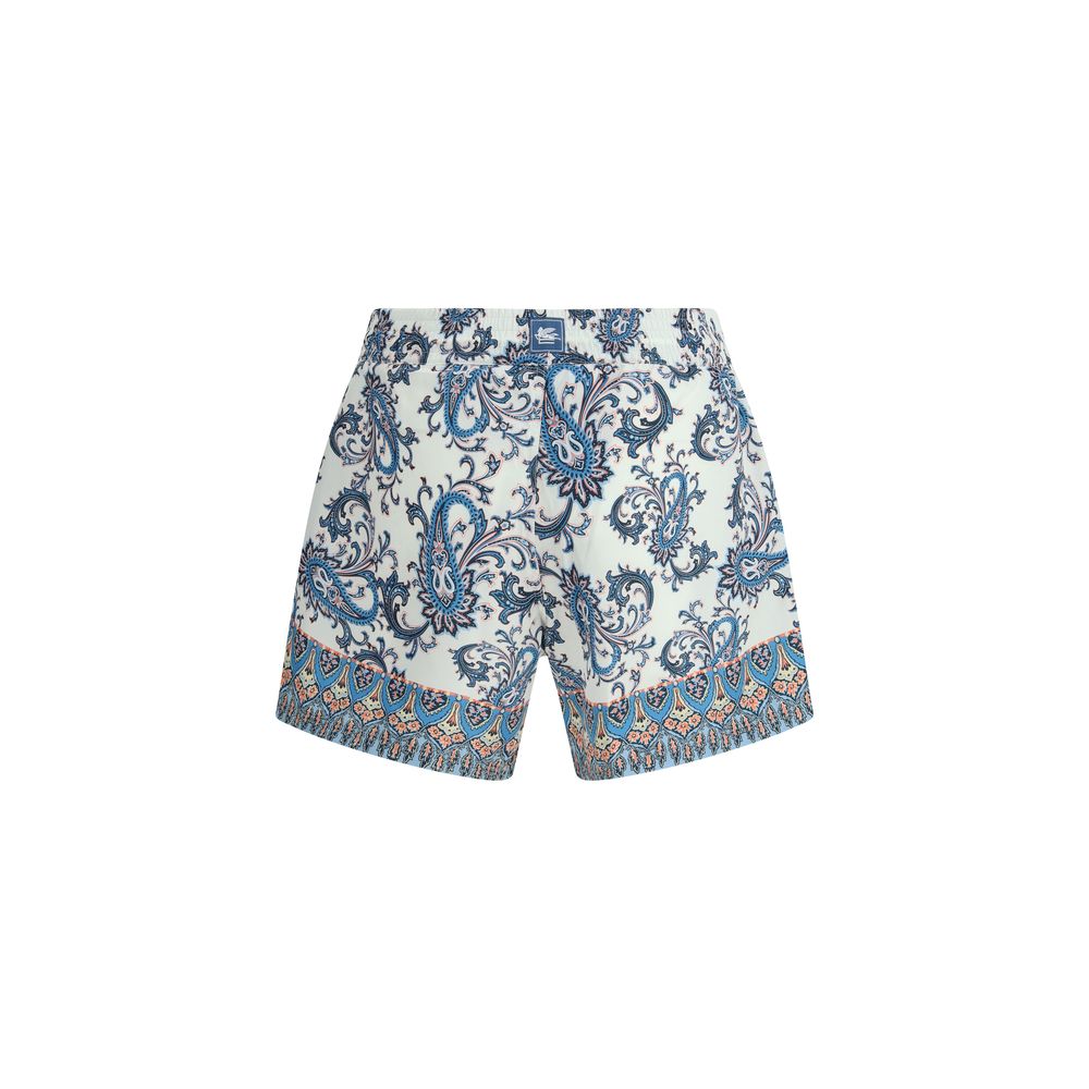 Etro Multicolor Polyester Short And Mini Shorts