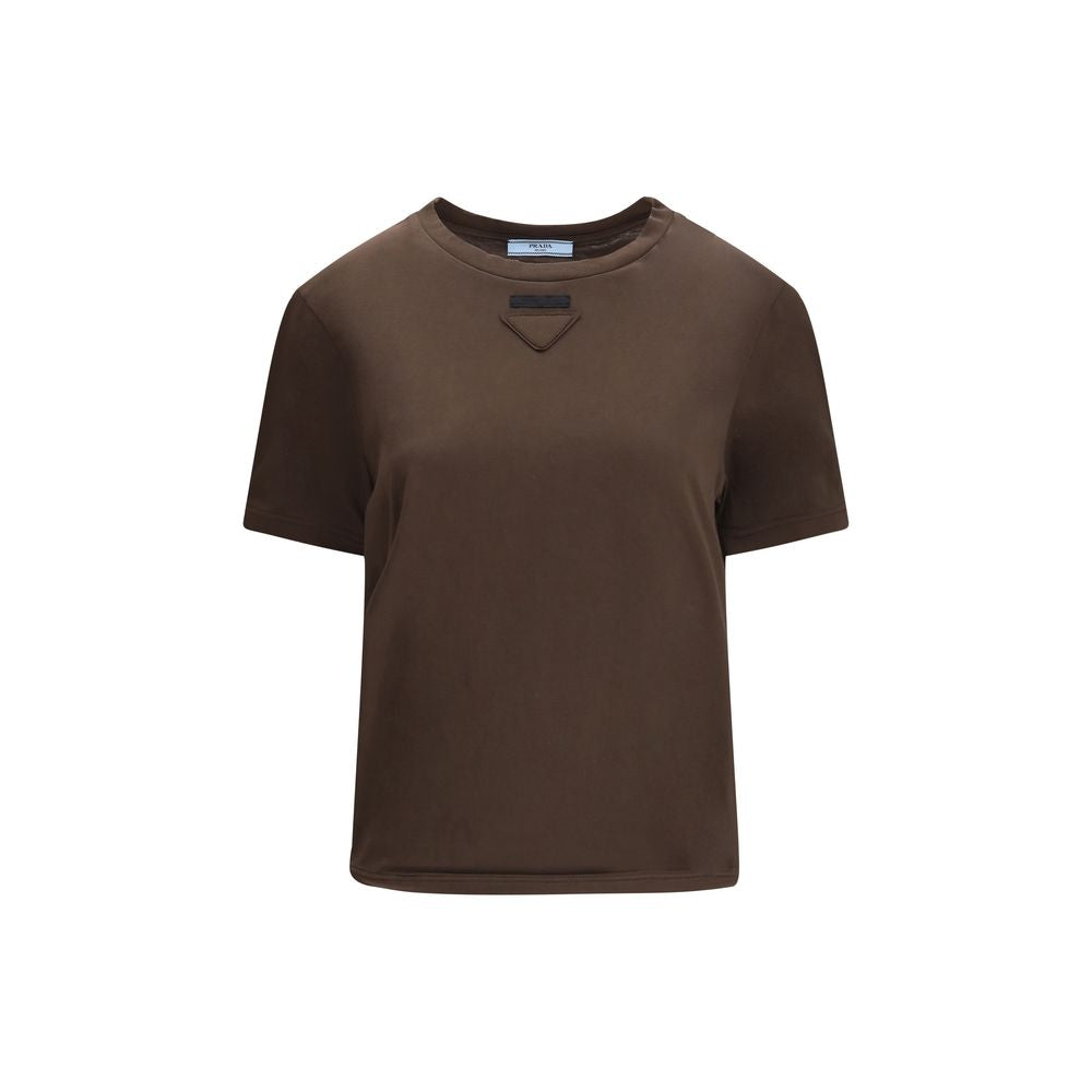 Prada Brown Cotton T-Shirt
