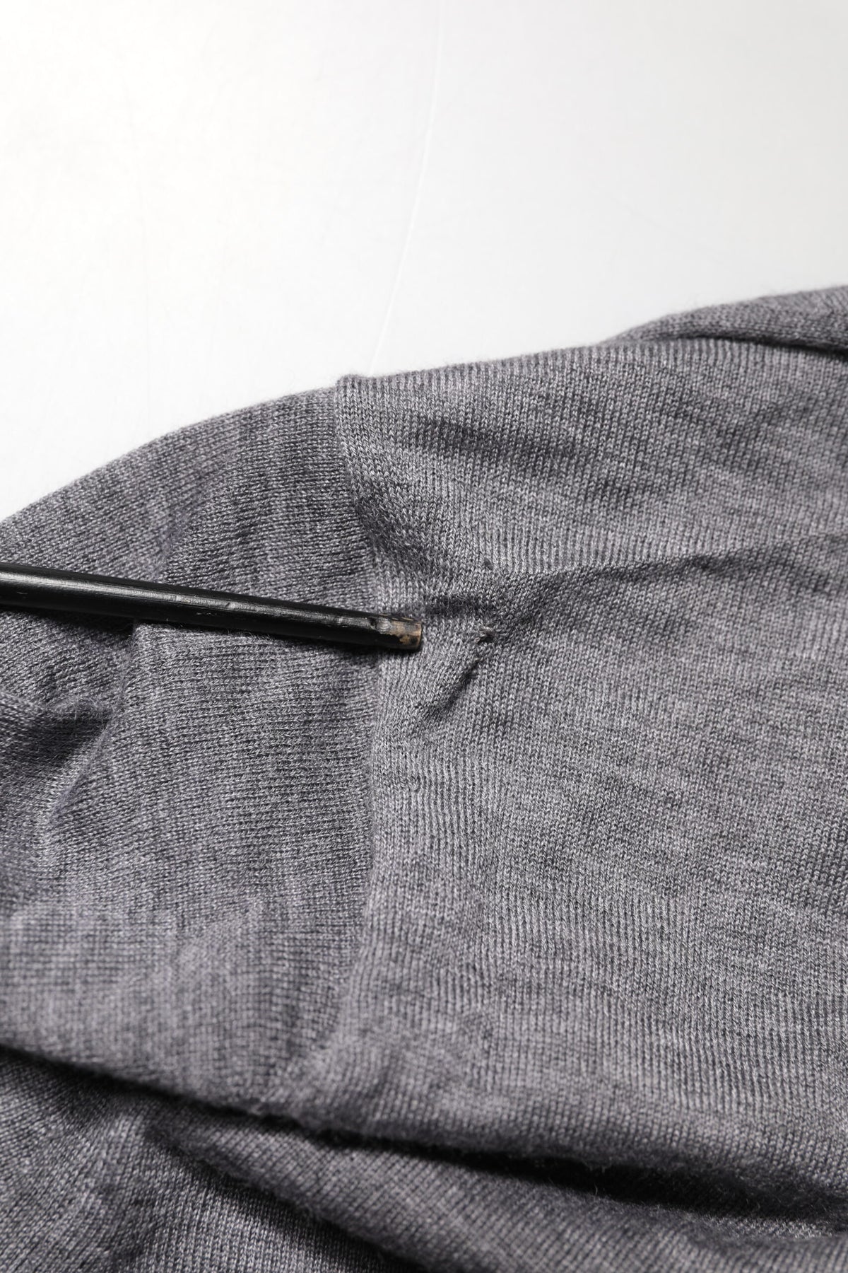 Dolce & Gabbana Gray Cashmere V-Neck Men Pullover Sweater