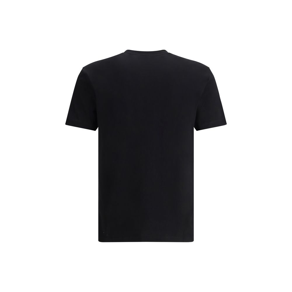 Versace Black Cotton T-Shirt