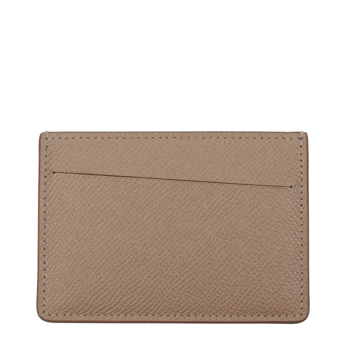 Maison Margiela Beige Leather Cardholder