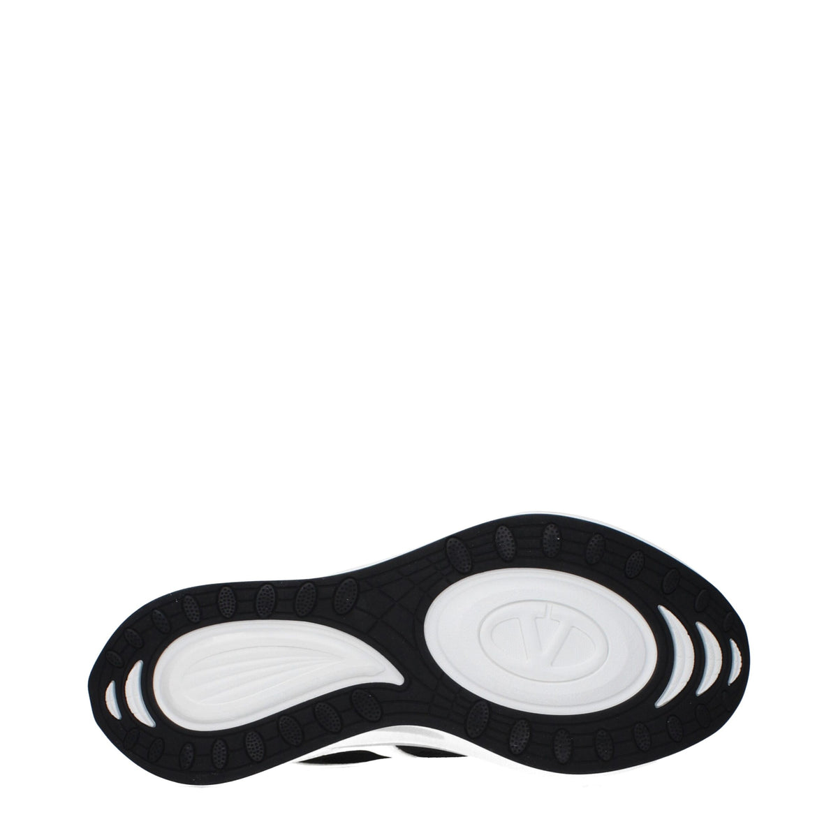 Valentino Garavani White Fabric Athletic Sneakers