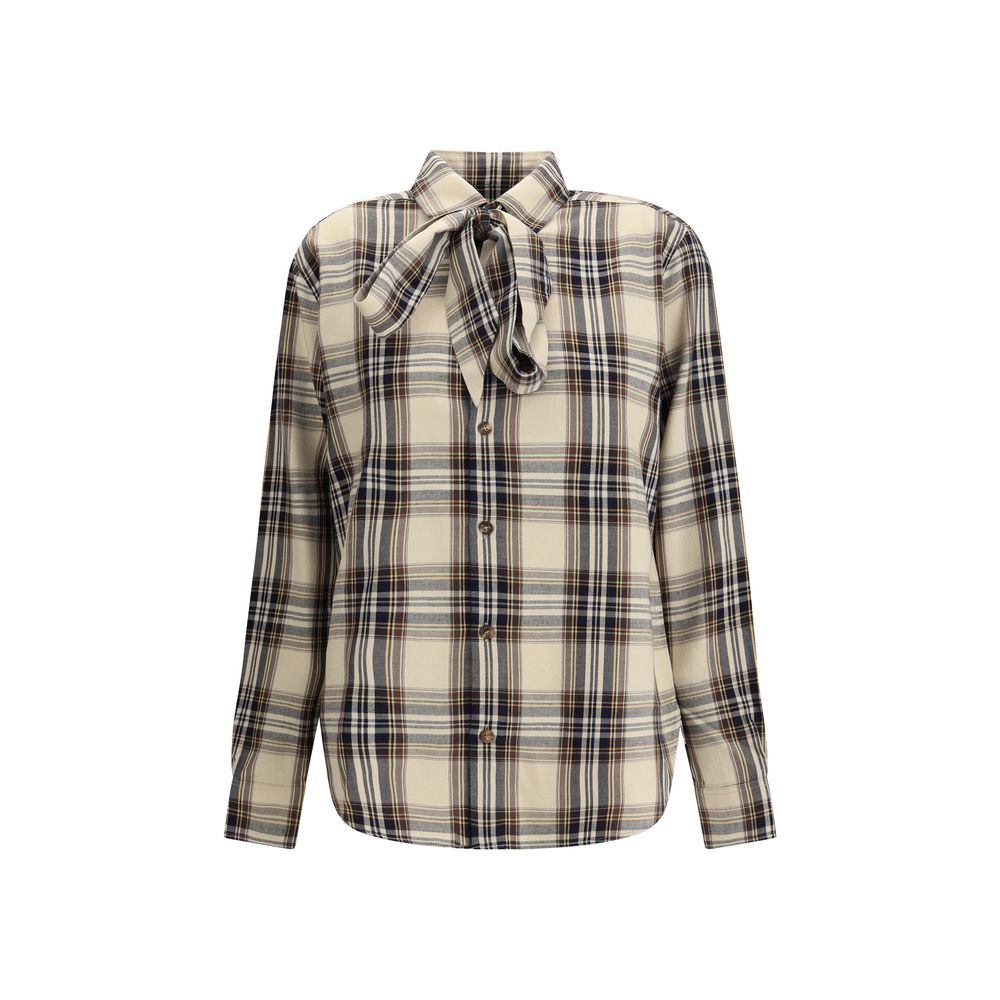 Saint Laurent Multicolor Cotton Pattern Shirt