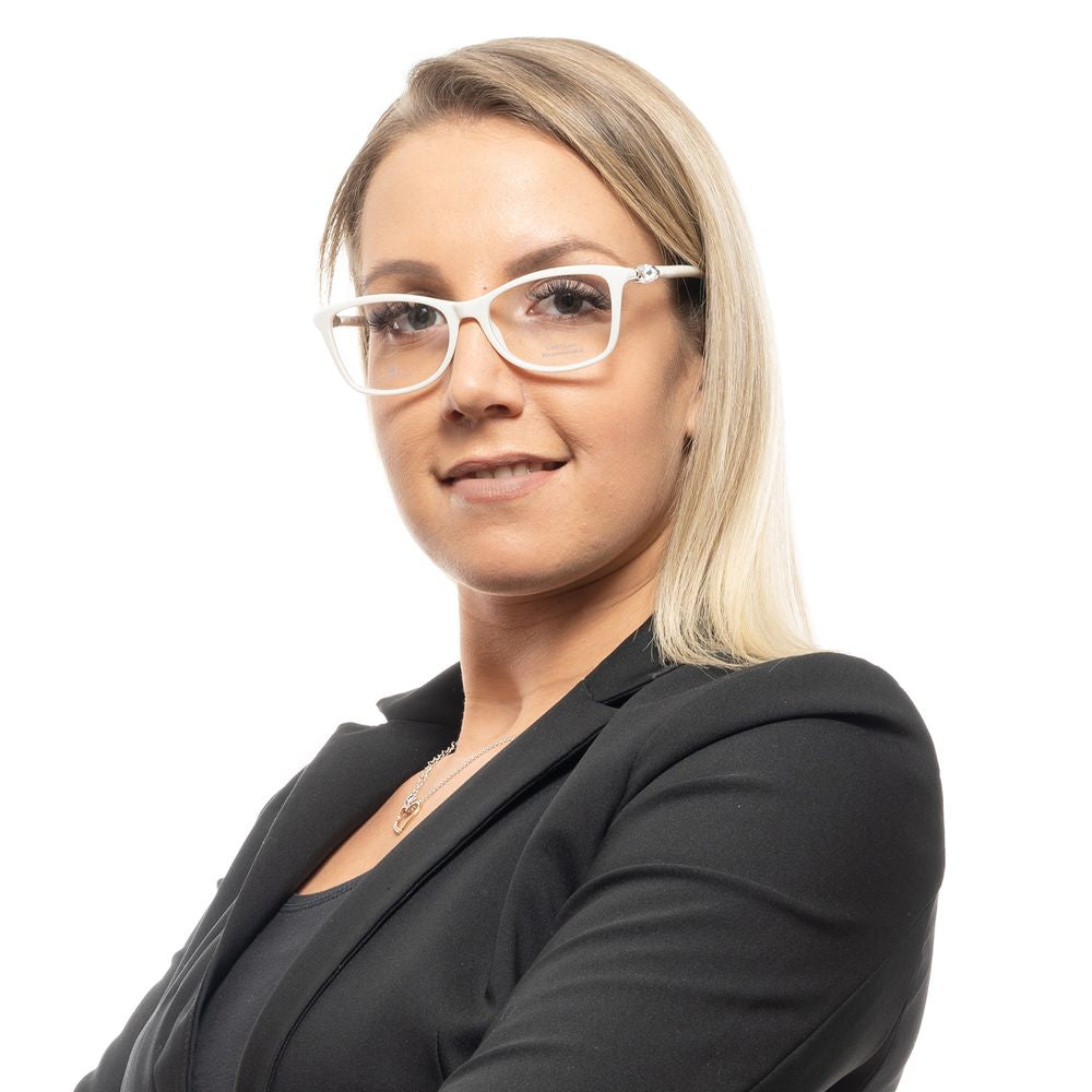 Swarovski White Plastic Glasses (Frames)