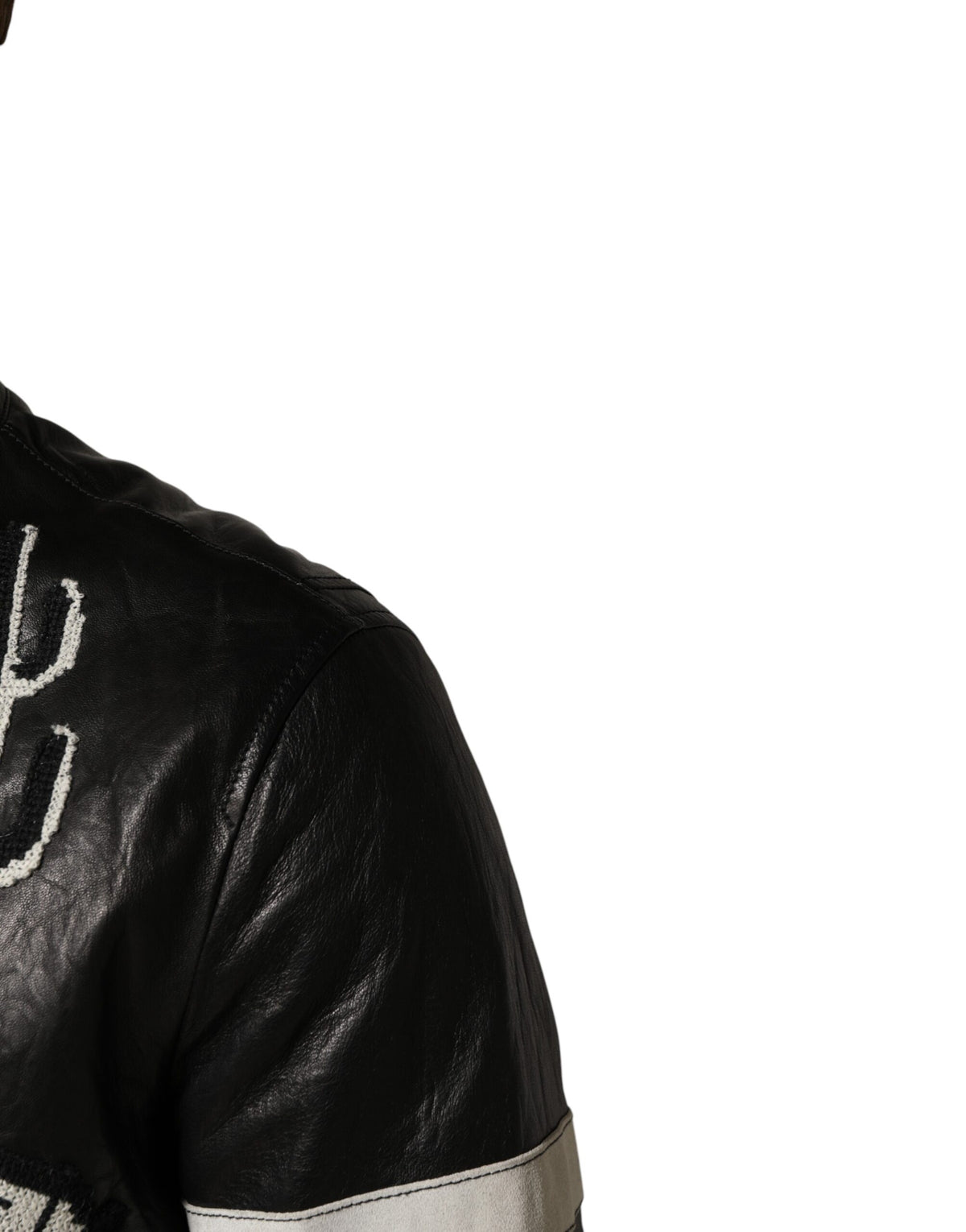 Dolce & Gabbana Black Guns n' Roses FullZip Men Biker Jacket